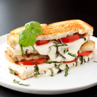 Caprese Grilled Cheese Sandwich